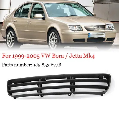 Front Bumper Lower Center Grille Grill For VW Jetta / Bora MK4 99-04 1J5853677B • $16.65