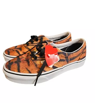 Vans Of The Wall Tiger Print Sneakers Shoes Womens Size 6 • $34.99