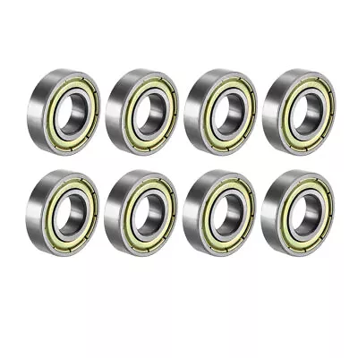 8pcs Deep Groove Ball Bearing 6900ZZ Double Shield 10mmx22mmx6mm Carbon Steel • $14.46