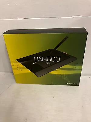 Wacom Bamboo Pen Tablet Model CTL460 Small Black Stylus Digital Notes Sketch Pad • $55