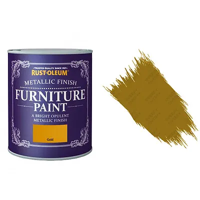 £8.39 • Buy Rust-Oleum Chalky Furniture Paint Gloss Satin Matt Lacquer Metallic 125ml-750ml