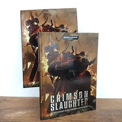 Warhammer 40K Crimson Slaughter Codex HB Book 2013 Supplement Games Workshop Cha • £18.97