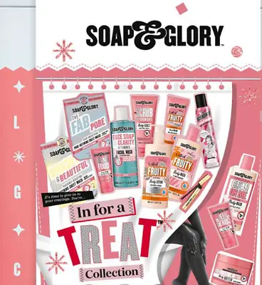 £85.95 • Buy Soap And & Glory In For A Treat Gift Box Christmas Gifts Beauty Hamper FREE P&P