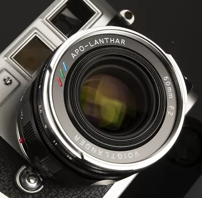 FREE NEXT DAY VOIGTLANDER USA WARRANTY 50mm F2 APO-Lanthar Leica M • $999