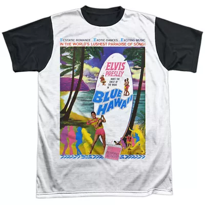 Elvis Presley Blue Hawaii Adult Halloween Costume T Shirt (Black Back) S-3XL • $19.99