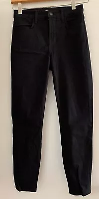 J Brand Maria Hewson High Rise Kinny Jean - Black - Size 23 - Excellent  • $35