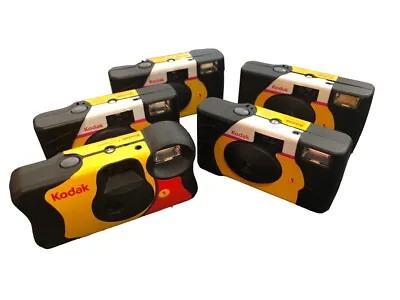 5 EMPTY KODAK Disposable Cameras For DIY Projects. • $12.99