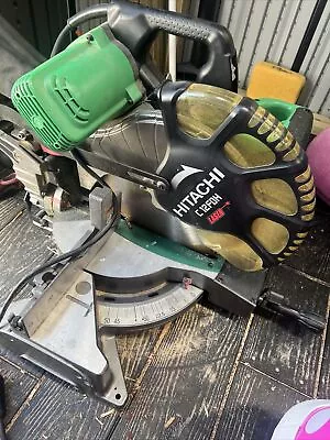 Hitachi C12FDH 12” Dual Bevel Compound Miter Saw With Laser Marker • $50