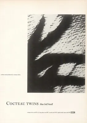 Cocteau Twins - Blue Bell Knoll - Full Size Magazine Advert • £6.50