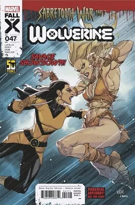 Wolverine 47 Nm Cvr A Sabertooth War Marvel Comics 2024  • $4.99