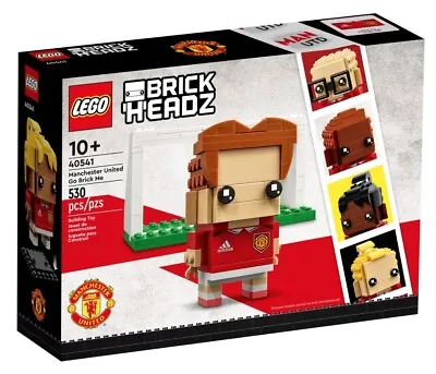 Lego 40541 Manchester United Go Brick Me - Brickheadz Soccer Football - New AU • $57.90