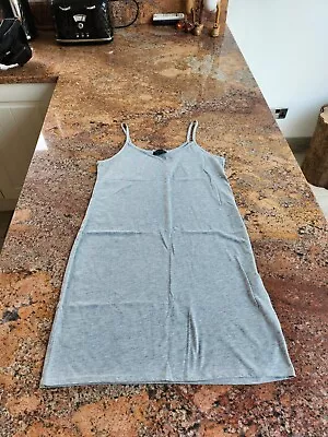 £3.49 • Buy Size 12 Topshop Grey Cami Dress