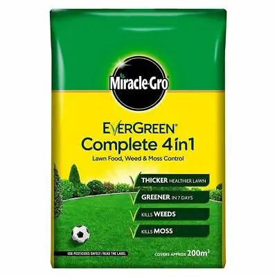 Miracle Gro Evergreen Complete 4 In 1 Lawn Feed Weed Moss Killer 7kg • £17.40