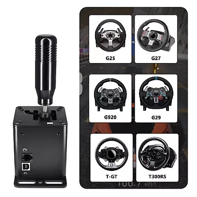 PC  USB H Gear Shifter Sim Racing  Game For Logitech G29 G27 G25 G920 T300RS/GT • $81.29