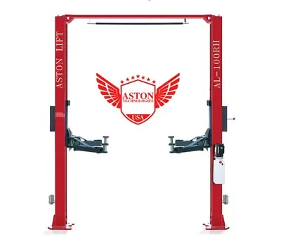 Aston 2 Post Car Lift 10000lb Two Post Auto Lift HOIST ***SINGLE LOCK RELEASE** • $2899