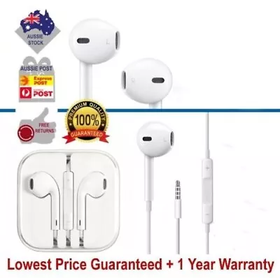 $5.89 • Buy For Apple IPhone 5 6 Android Earphones Headphones Headset Handsfree 3.5mm Jack