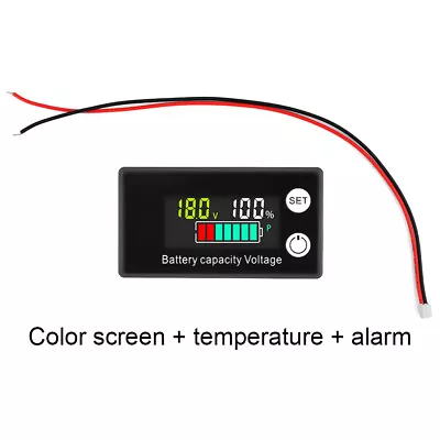 1* For Voltage Display DC Meters Digital Mini Voltmeter LCD 8V-100V Panel Tester • $10.83