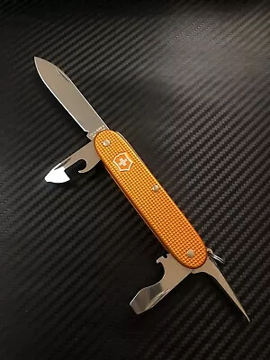 Victorinox Pioneer Orange  Alox Swiss Army Folding Knife Mint • $99