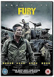 Fury DVD (2015) Brad Pitt Ayer (DIR) Cert 15 Expertly Refurbished Product • £1.94