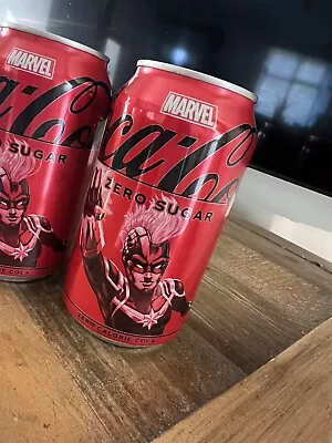 Marvel Coca Cola Zero Captain America Collectible Can Collaboration • £5