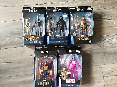 Marvel Legends Avengers Endgame Set Of 5 Thanos BAF Wave 6  Action Figures • £85