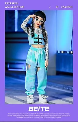 Hot New Stage Fashion Show Trend Girl Hip-hop Girl Set Performance Clothing • $89.83