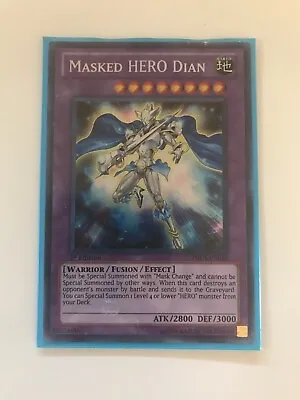 Masked Hero Dian PRC1-EN019 Secret Rare 1st Edition • $8