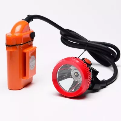 Mining Cap Lamp Led Safety Headlight Hunting Light Rechargeable Industrial Lamp • $43.99