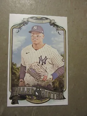 Aaron Judge Box Topper Oversize Trading Card Allen & Ginter 2022 Box Loader • £4.87