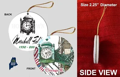 MARSHALL FIELD'S Ornament - Collectible Logo Vintage Department Store Fields CHI • $6.99