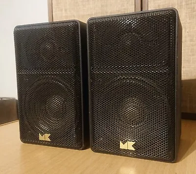 Vintage M&K Miller & Kreisel SX-7 Mini Speakers Metal Cases • £89.99