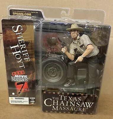 McFarlane Movie Maniacs Series 7 Sheriff Hoyt Texas Chainsaw Massacre 2004 • $79.99