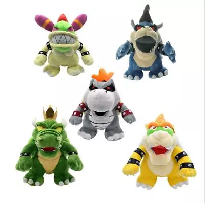 Super Mario Dark Bowser Koopa Jr Morton Stuffed Figure Plush Doll Toys 10  • $24.50