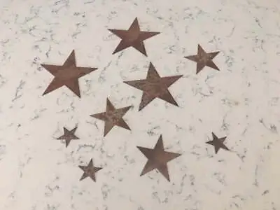 Metal Stars-Multiple Sizes To Choose From - Rusty Or Natural Finish • $4