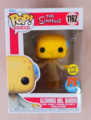 Funko Pop! The Simpsons Glowing Mr. Burns #1162 GITD PX Previews Exlusive • $10.99