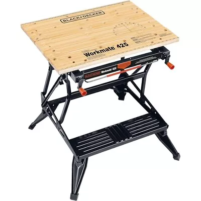 Portable Workbench Folding Workbench 550 Lb Capacity With Clamps Woodworking • $136.79