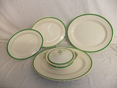 £12.99 • Buy C4 Solian Ware Soho/Simpsons Pottery Cobridge - Queen's Green - Serving - 8F5B