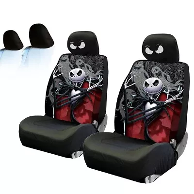 For VW Jack Skellington Nightmare Before Christmas Ghostly Car Seat Cover • $71.81