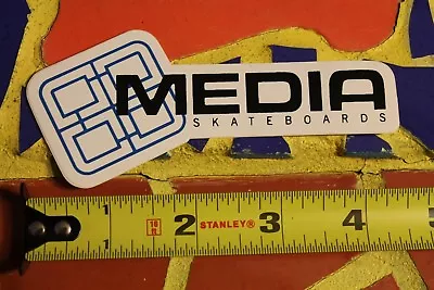 MEDIA Skateboards Bike 90's Vintage Skate STICKER • $12