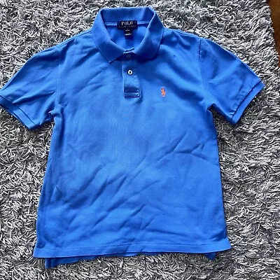 Polo By Ralph Lauren Boys Blue  T-shirt Age 10-12 Years  • £5.99