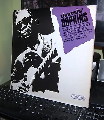 Lightnin' Hopkins.   Lightnin' Hopkins   Lp Uk 1971. Boulevard Label. • £25