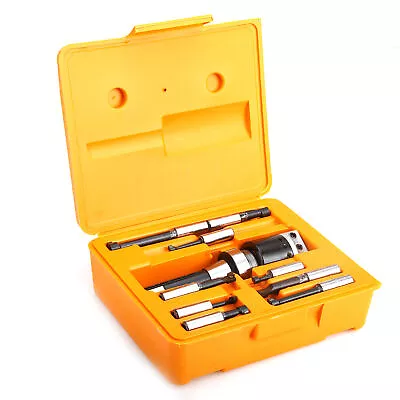 $59.99 • Buy 2 Inch Boring Head With Straight Shank And Set Of 9 Pcs Of 1/2 Inch Boring Bar