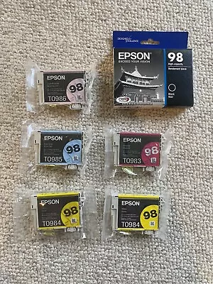 Epson 98 High Capacity + Original Ink - 6 Pc Bundle • $46