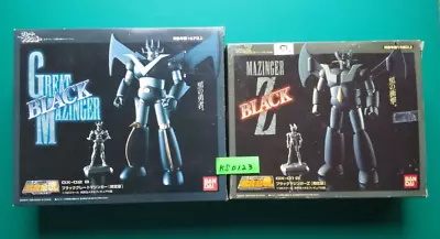 Bandai Soul Of Chogokin GX-01B Black Mazinger Z GX-02B Black Great Mazinger Set • $159