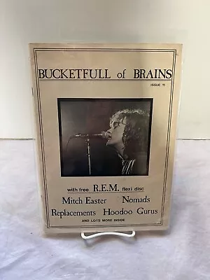 Bucketfull Of Brains Issue 11 W R.E.M. Flexi Disc • $12.31