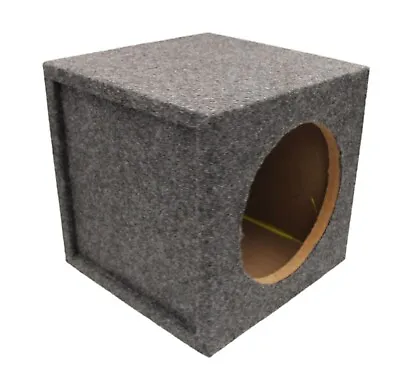 10  Single Sealed Sub Box Subwoofer Enclosure IMC Audio 10 Inch Speaker Box • $50.87