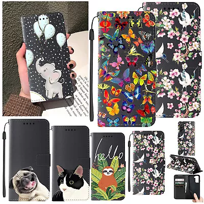 Stand Wallet Leather Phone Case Cover For Samsung Galaxy A13 A54 A05 A14 S23 S22 • $12.79