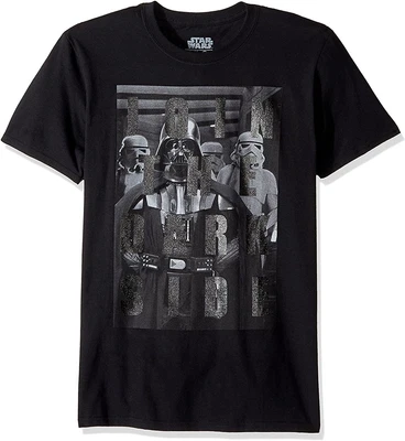 $13.95 • Buy Star Wars Men's Darth Vader Stormtrooper Join The Dark Side Graphic T-Shirt