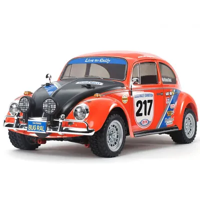 Tamiya 58650-60A 1/10 RC Volkswagen Beetle Rally MF-01X 4WD Rally Car Kit • $156.99