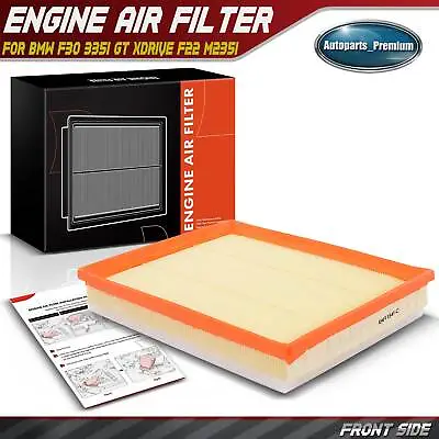 Engine Air Filter For BMW F30 335i 335i GT XDrive F32 435i Gran Coupe M2 M235i • $13.49